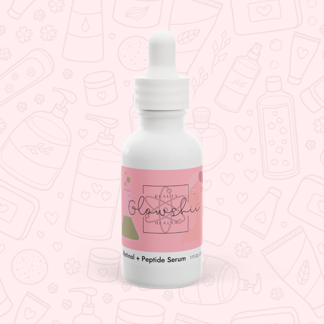 Glowshii's Retinol and Peptide Face Serum, 1oz